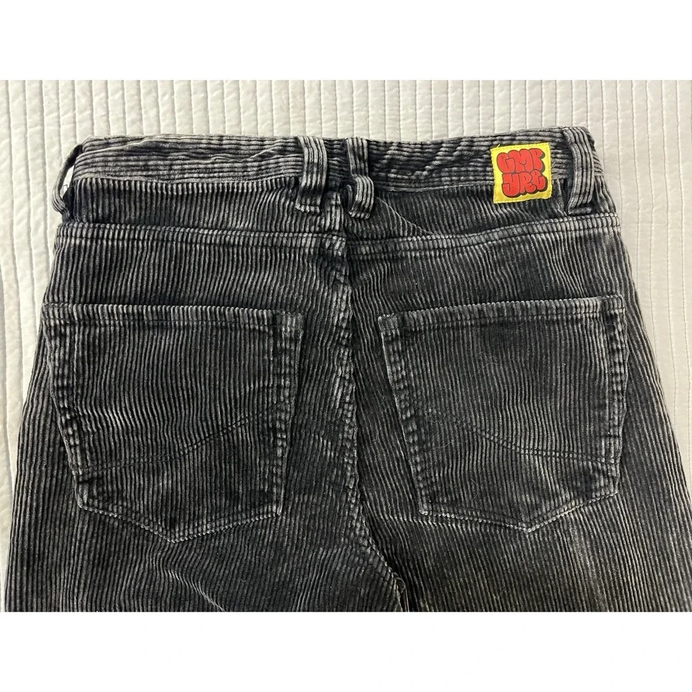 Empyre Corduroy Pants Dark Brown Baggy Y2k Skater Relaxed Pants Size 28x26 - Picture 9 of 11